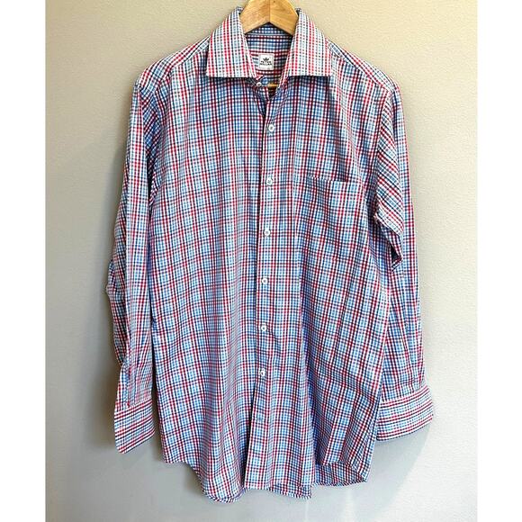 Peter Millar Long Sleeve Button‎ Down Size Medium - Picture 1 of 9
